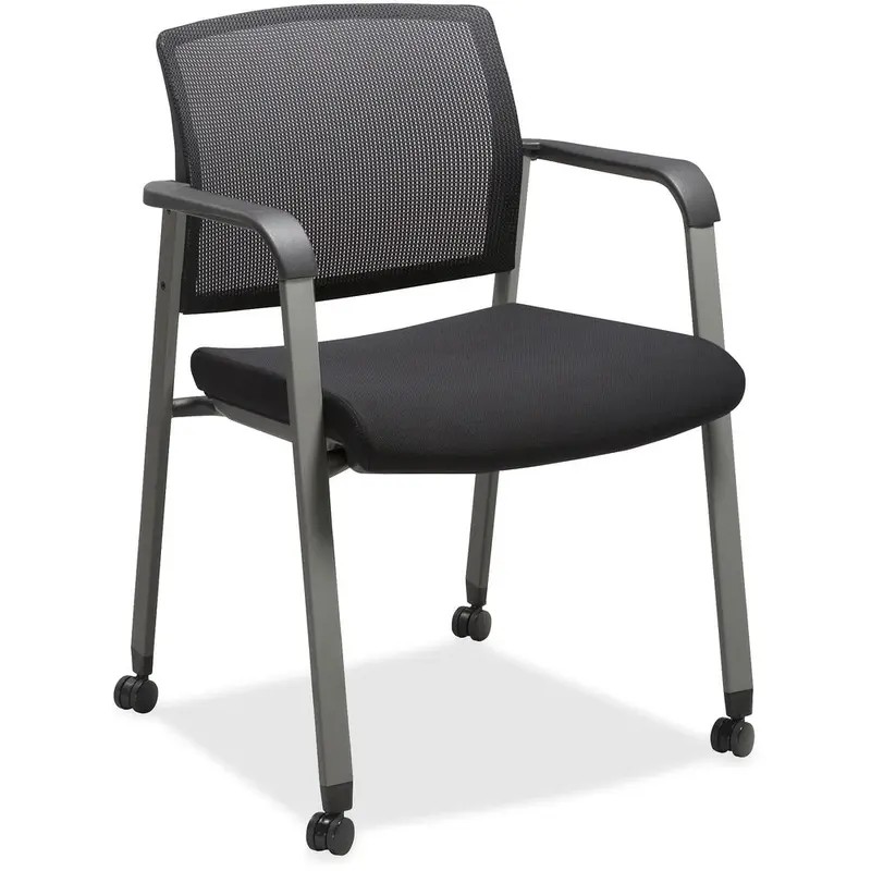 Lorell Mesh Back Guest Chairs with Casters [SKU - LLR30953]EA