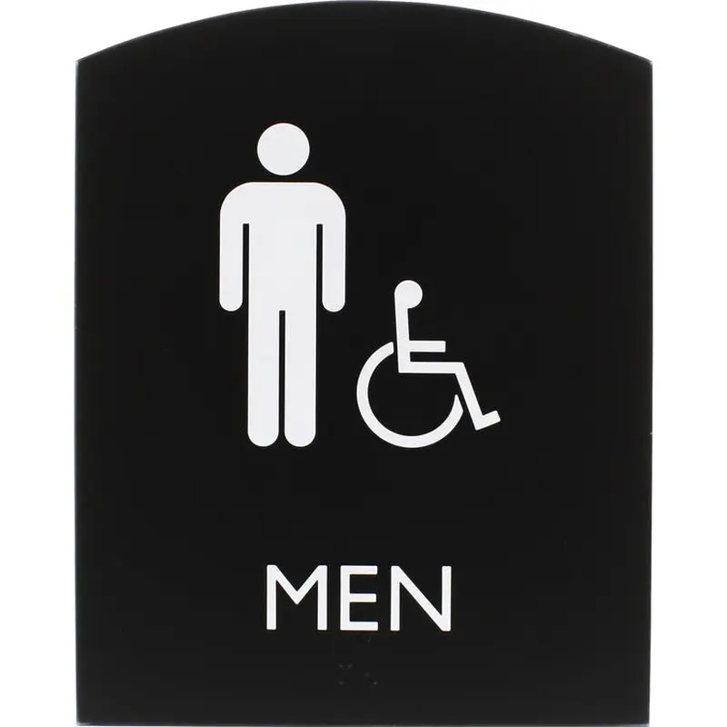 Lorell Restroom Sign [SKU - LLR02677]EA