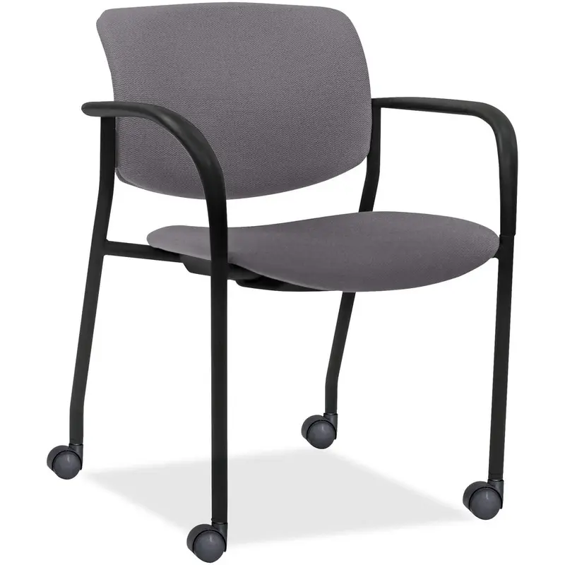 Lorell Stack Chairs with Plastic Back & Vinyl Seat [SKU - LLR83115A206]CT