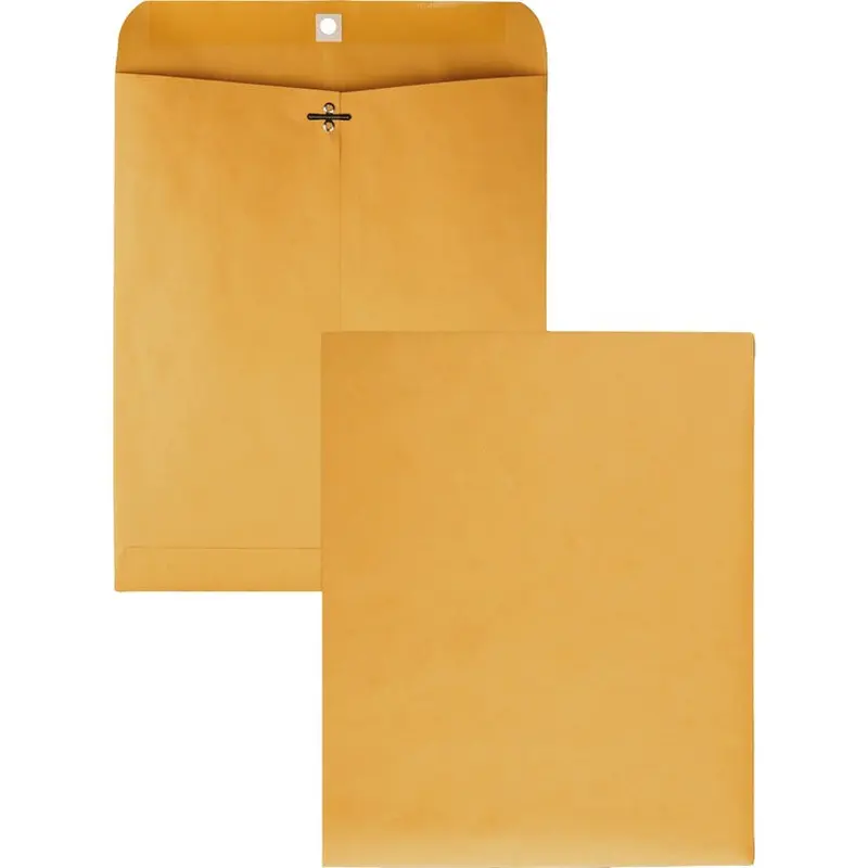 Quality Park Gummed Kraft Clasp Envelopes [SKU - QUA37895]BX
