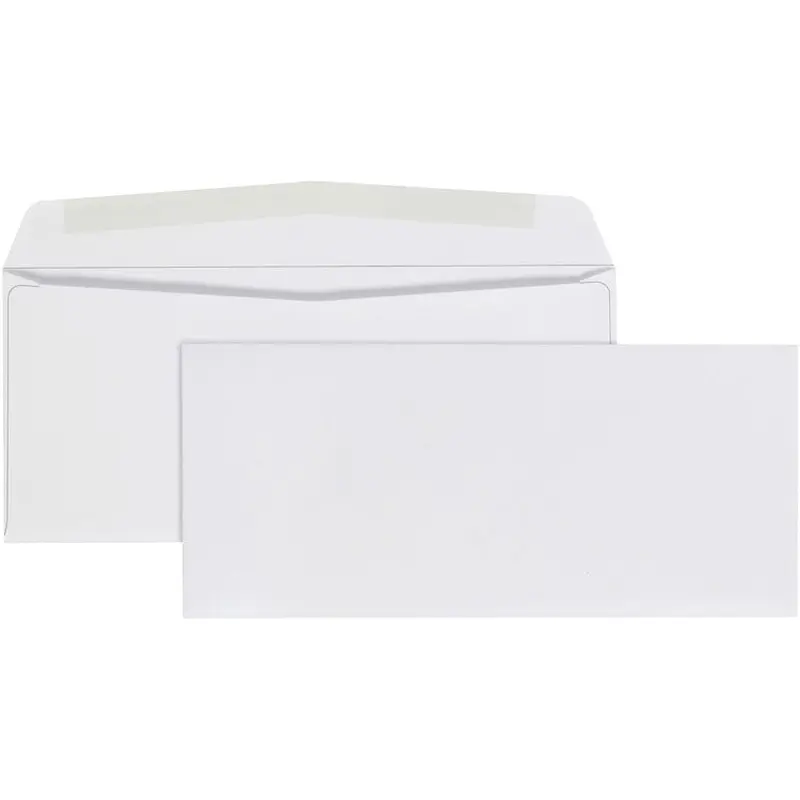 Quality Park No. 9 White Woven Business Envelopes [SKU - QUA90090]BX