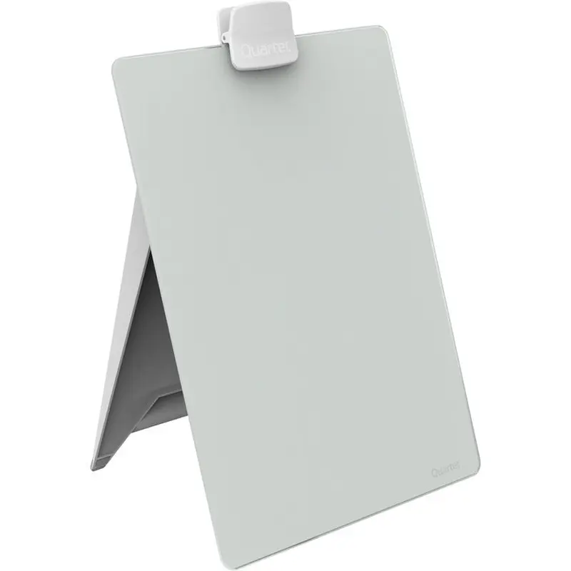Quartet Glass Dry-Erase Desktop Easel [SKU - QRTGDE119]EA