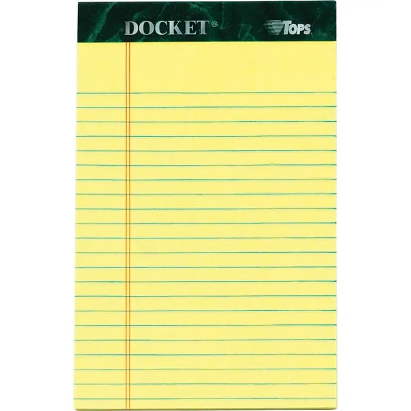 TOPS Jr. Legal Rule Docket Writing Pads [SKU - TOP63350]PK