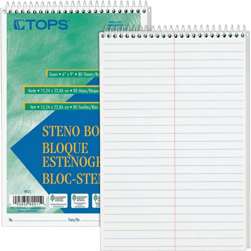 TOPS Steno Books [SKU - TOP8020]PK
