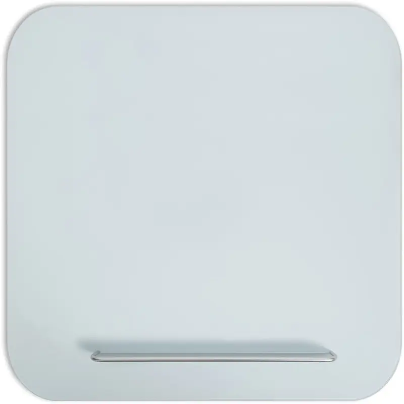 U Brands Magnetic White Glass Dry-Erase Board, 35" X 35" [SKU - UBR4848U0001]EA
