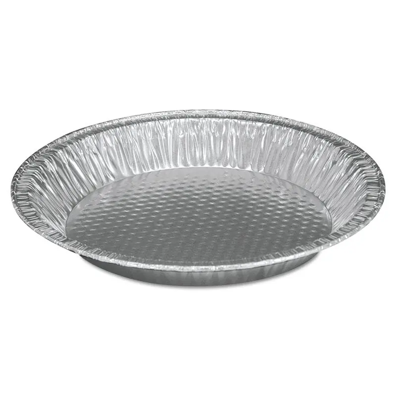 Aluminum Pie Pan, #10, 9.63  Diameter x 1.22 h, 200/Carton