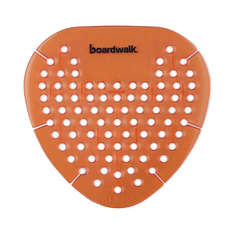 Gem Urinal Screens, Mango Scent, Orange, 12/Box