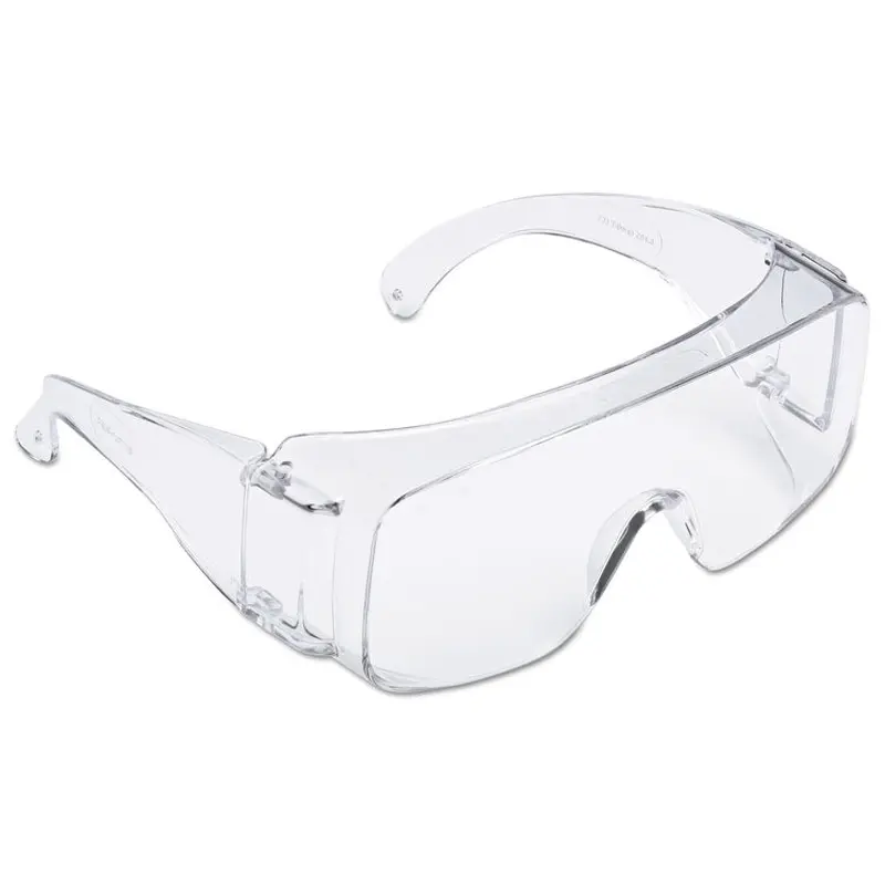 Tour Guard V Safety Glasses, One Size Fits Most, Clear Frame/Lens, 20/Box