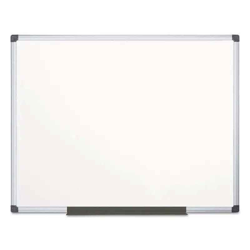 Value Lacquered Steel Magnetic Dry Erase Board, 72 x 48, White Surface, Silver Aluminum Frame