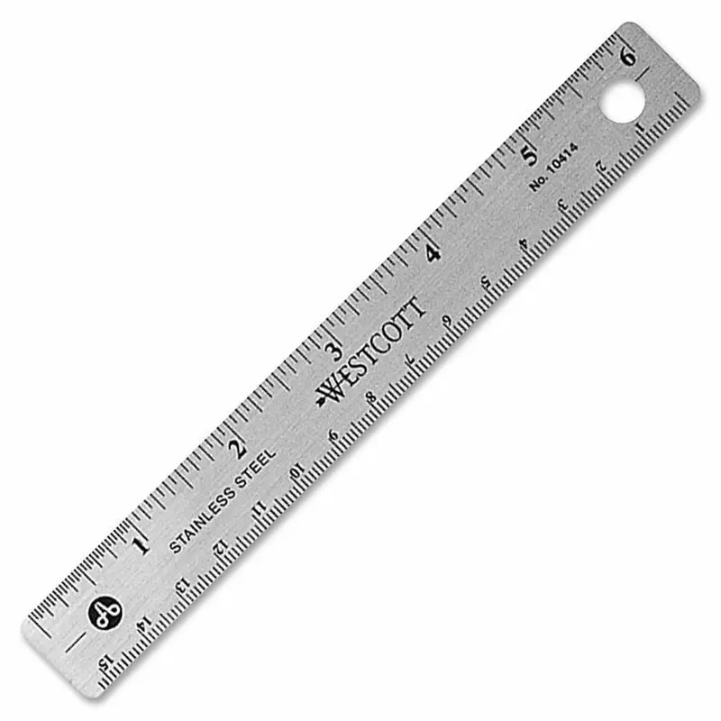 Acme United Wescott Ruler - 6"