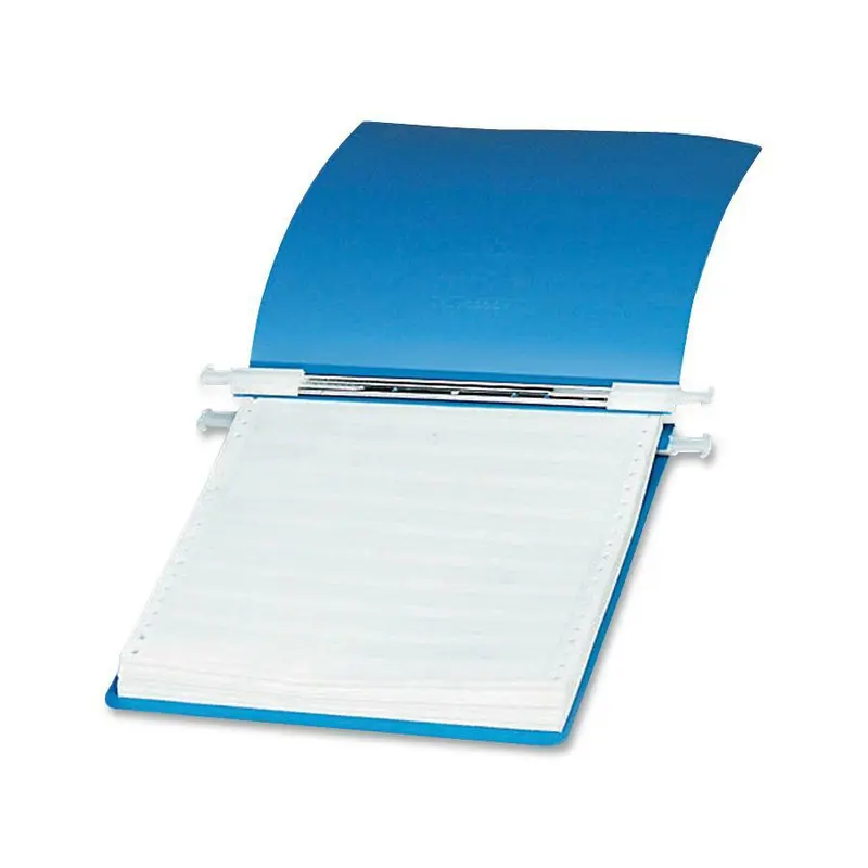 ACCO Vinyl Data Binder - Blue - For use 9-1/2" x 11" Sheets