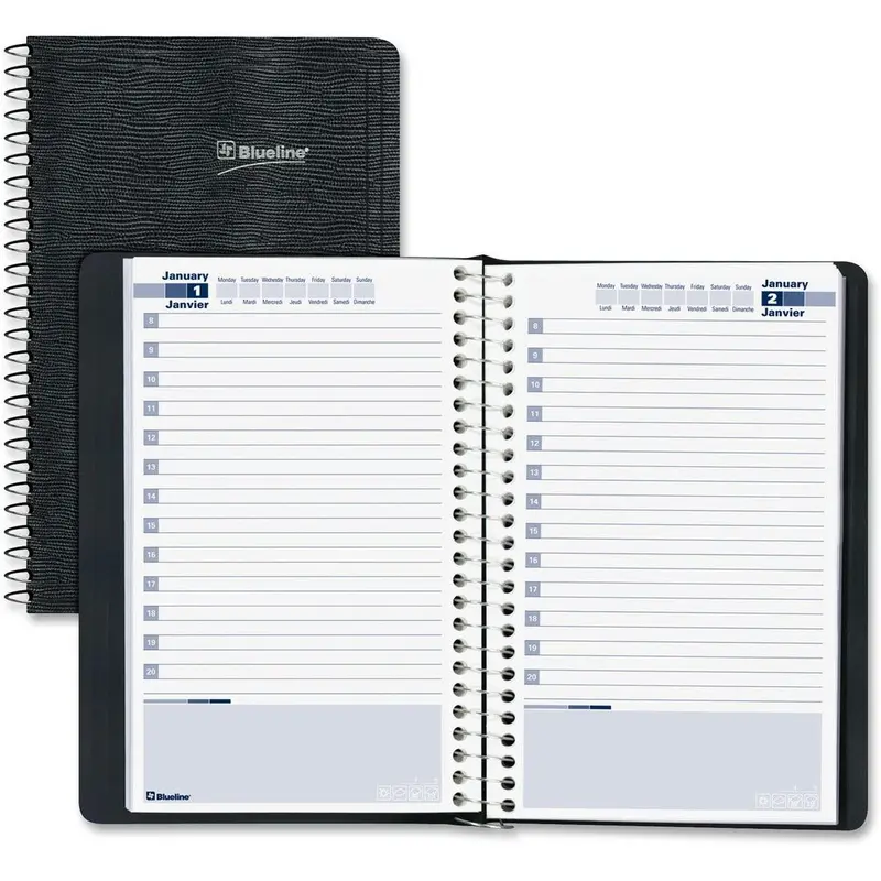 Blueline Undated Daily Planners