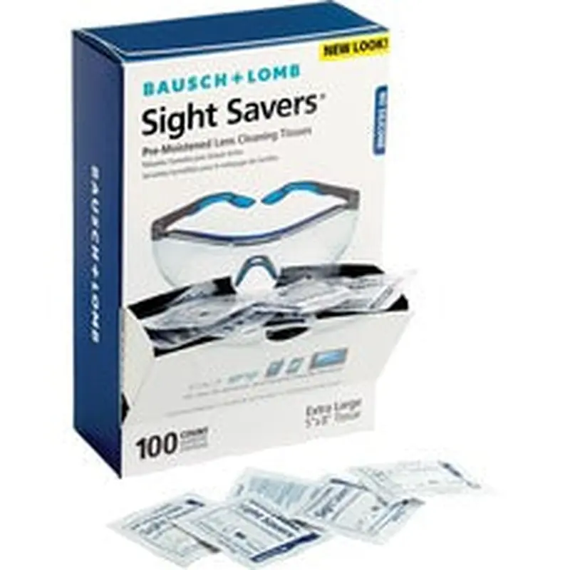 Bausch   Lomb Sight Savers Pre-moistened Lens Cleaning Tissues