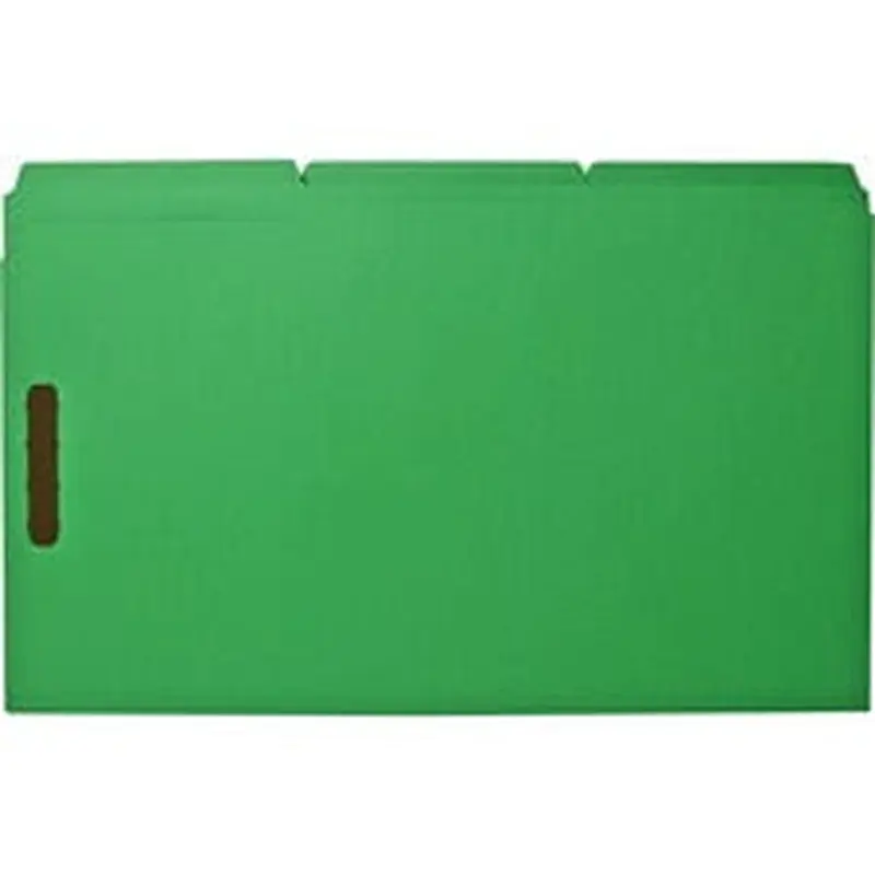 Business Source 2-ply Tab Legal Fastener Folders