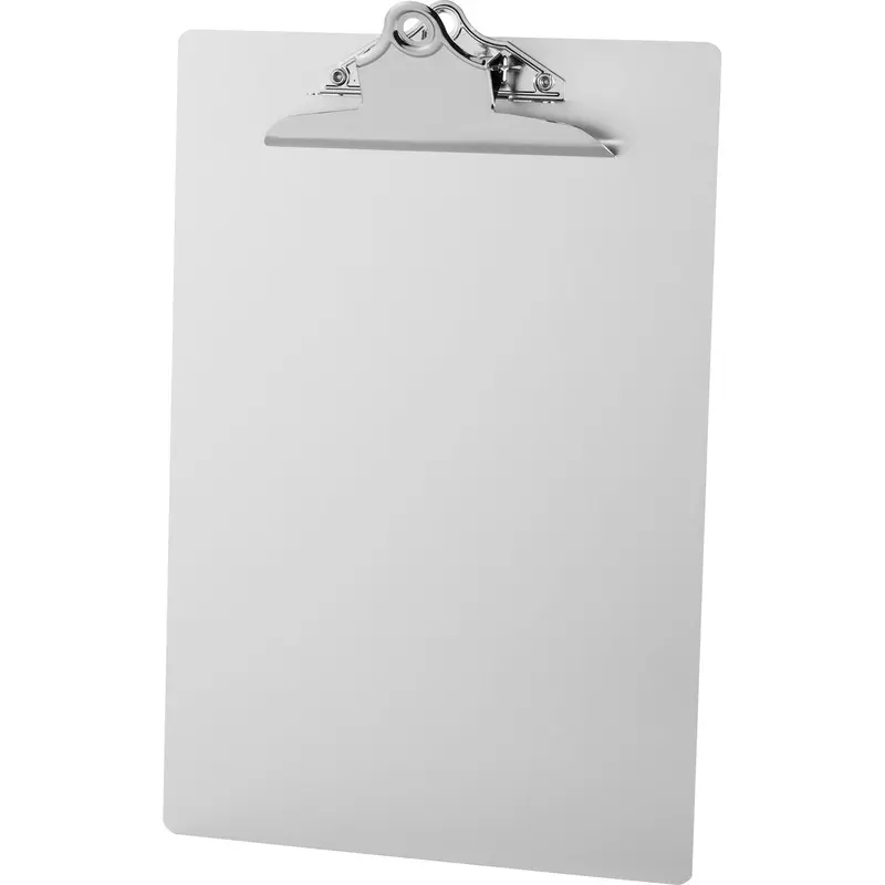 Business Source Aluminum Clipboard - 8 1/2" x 12"