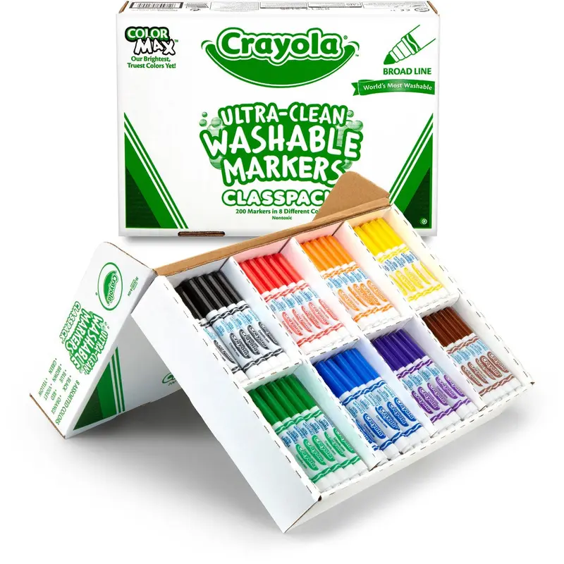 Crayola Broadline Classpack Markers