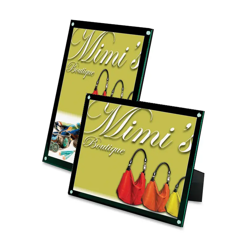 Deflecto 4-in-1 Sign Holder
