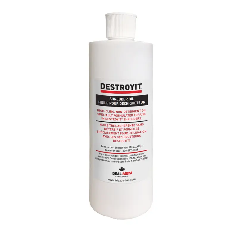 IDEAL Destroy-it Shredder Oil