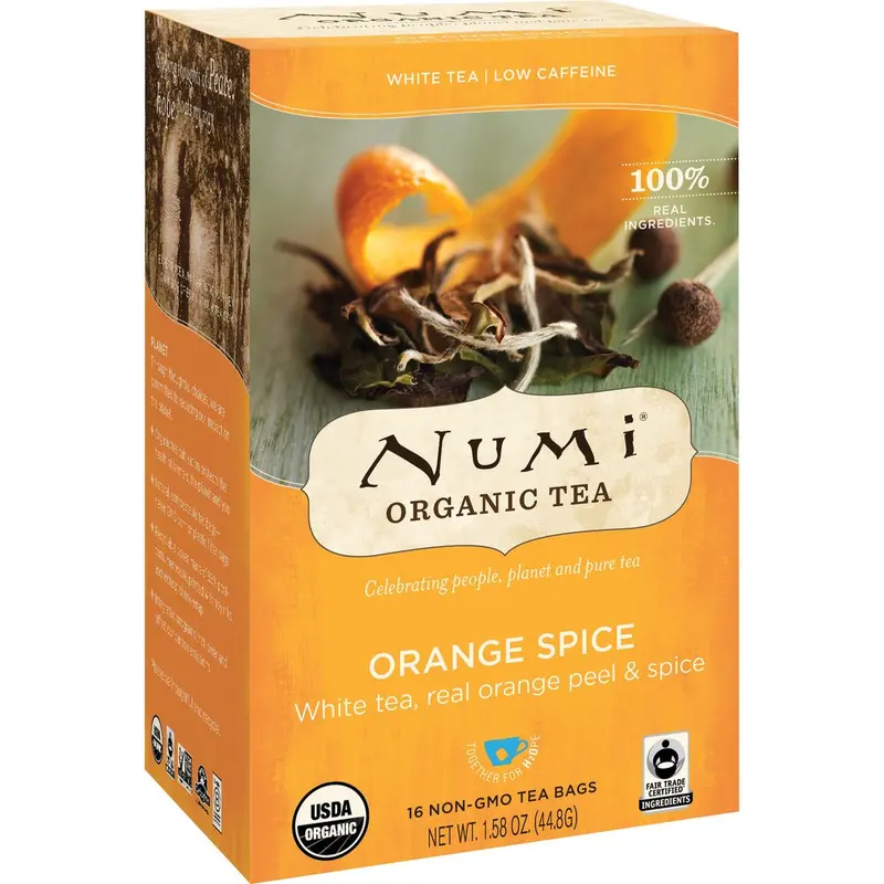 Numi Orange Spice Organic White Tea