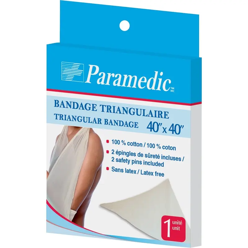 Paramedic Triangular Bandage 40'' x 40''