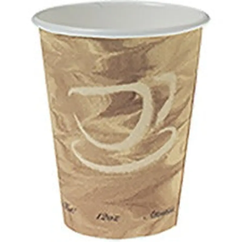 Solo 12oz Paper Hot Drink Cup Squat Mistique Design