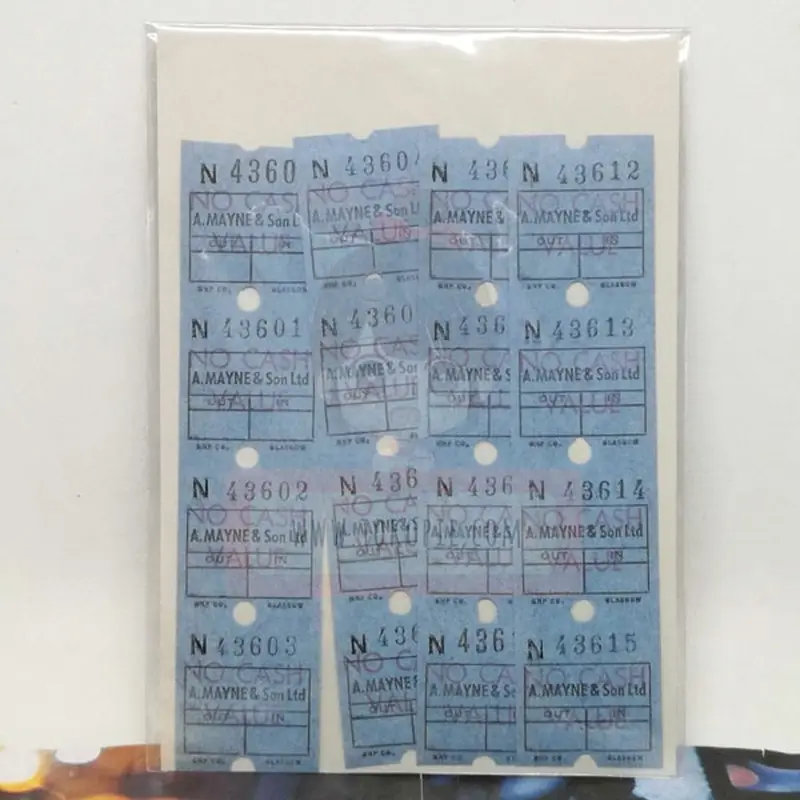 A.Mayne & Son Ltd Vintage Ticket