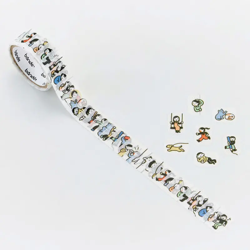 Bande Masking Tape Roll StickerPeople