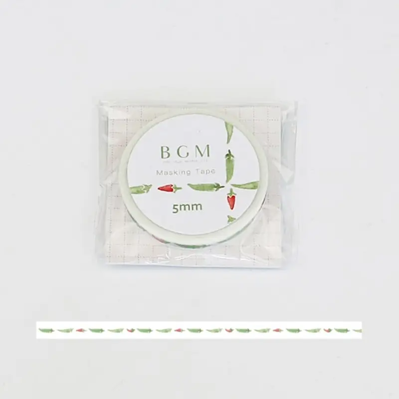 BGM Masking Tape Chili