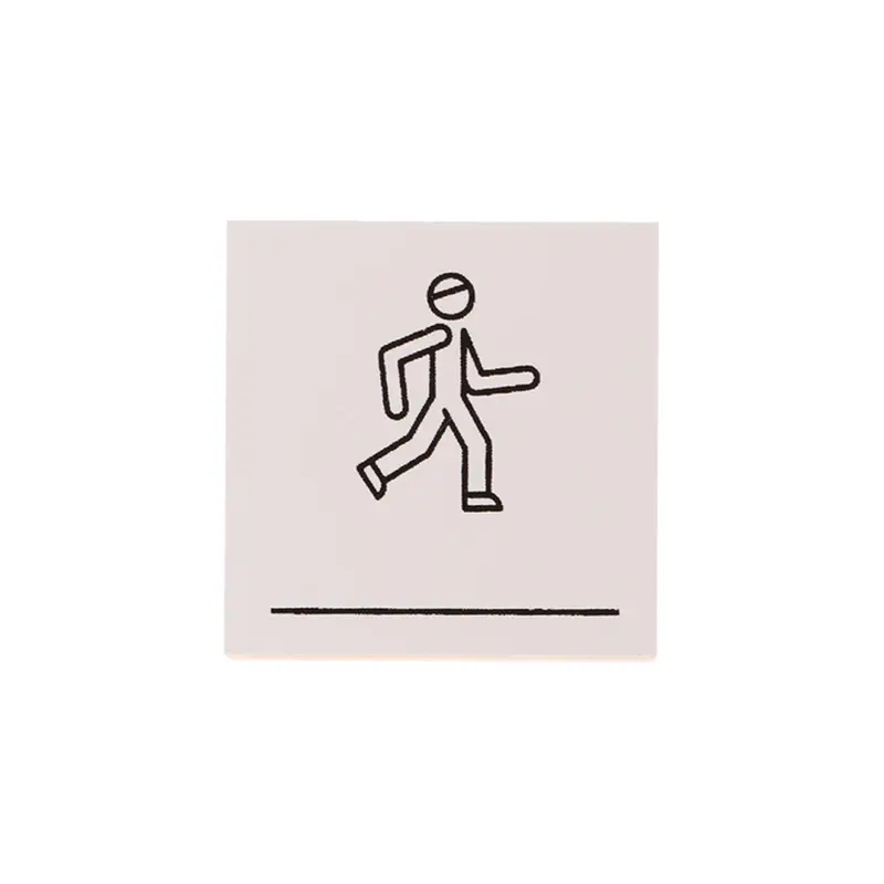 Delfonics Rubber Stamp - Running