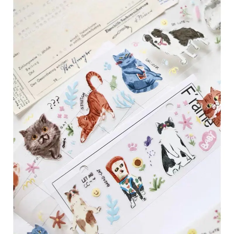 Cyan Creator Washi and Pet Sampler 100cm/loopsWashi - Dog Cat