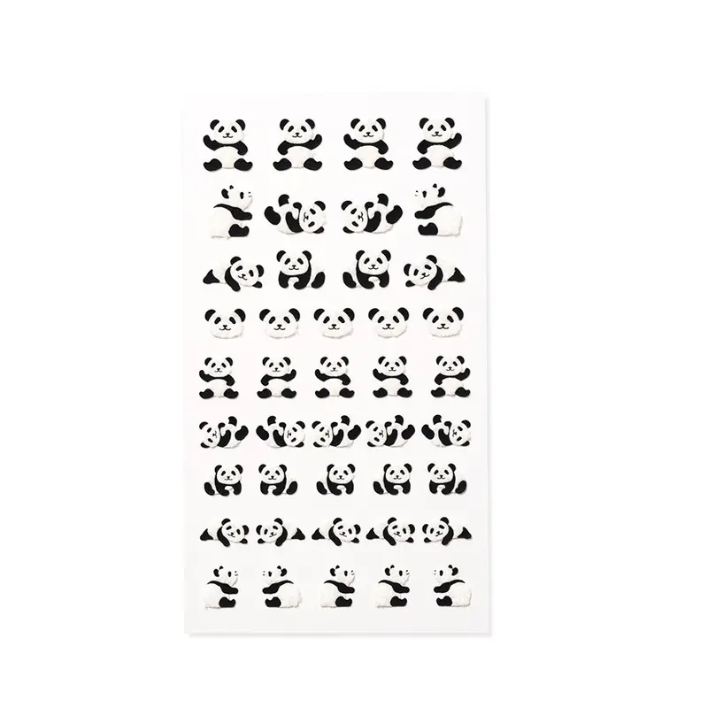 G.C. Press Sticker - Fluffy Panda