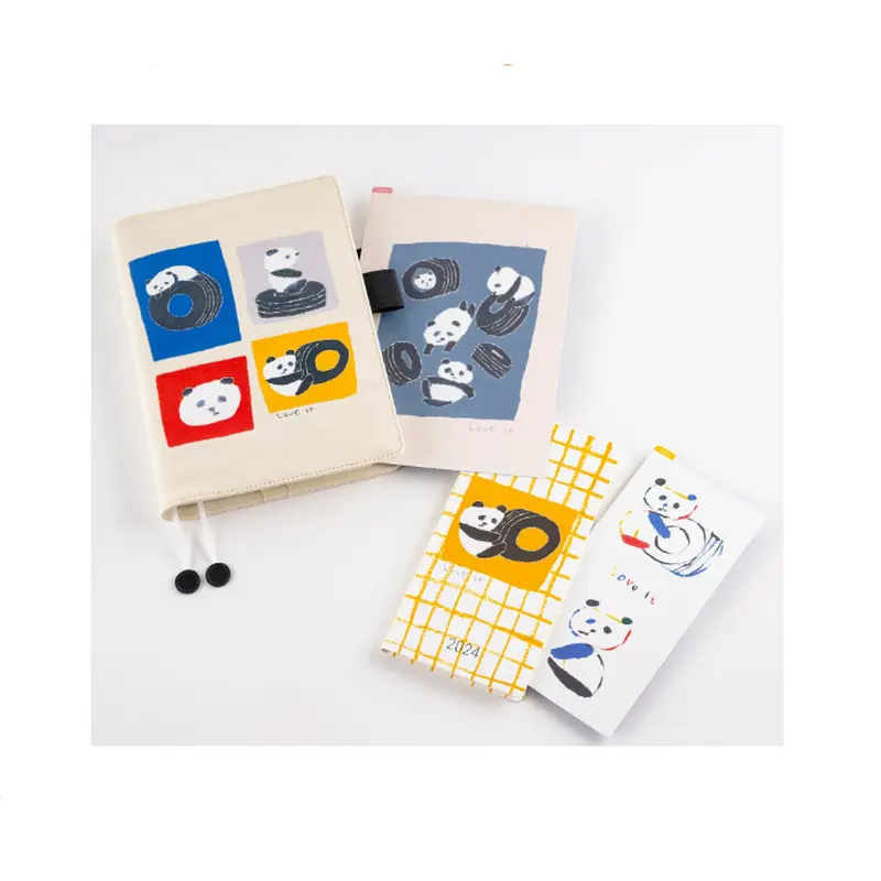 Hobonichi 2024 Jin Kitamura Pencil Board Love it (Panda) Plastic SheetA6
