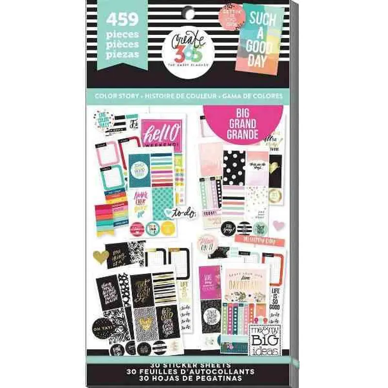Happy Planner Sticker Pack Color Story 459
