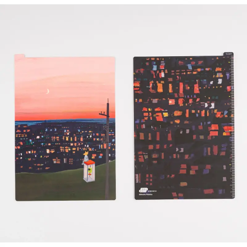 Hobonichi Pencil Board Hiroko Kubota Plastic Sheet A5 Size