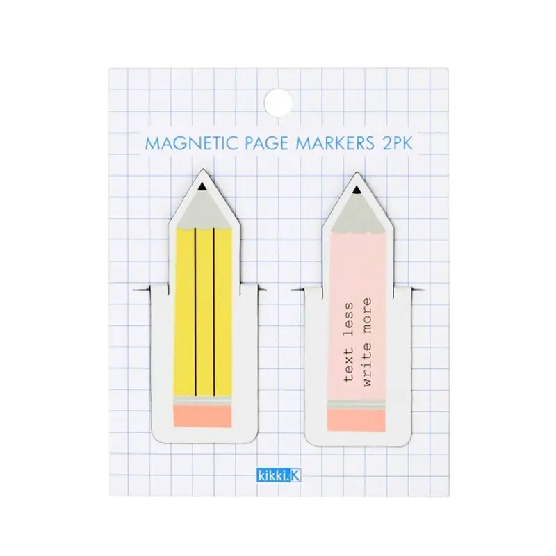Kikki.k Magnetic Page Markers 2PK Letters Multi