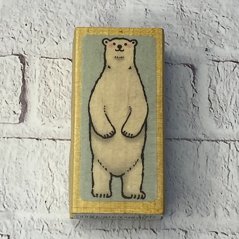Kodomo No Kao Little Sea Stamp - Polar Bear