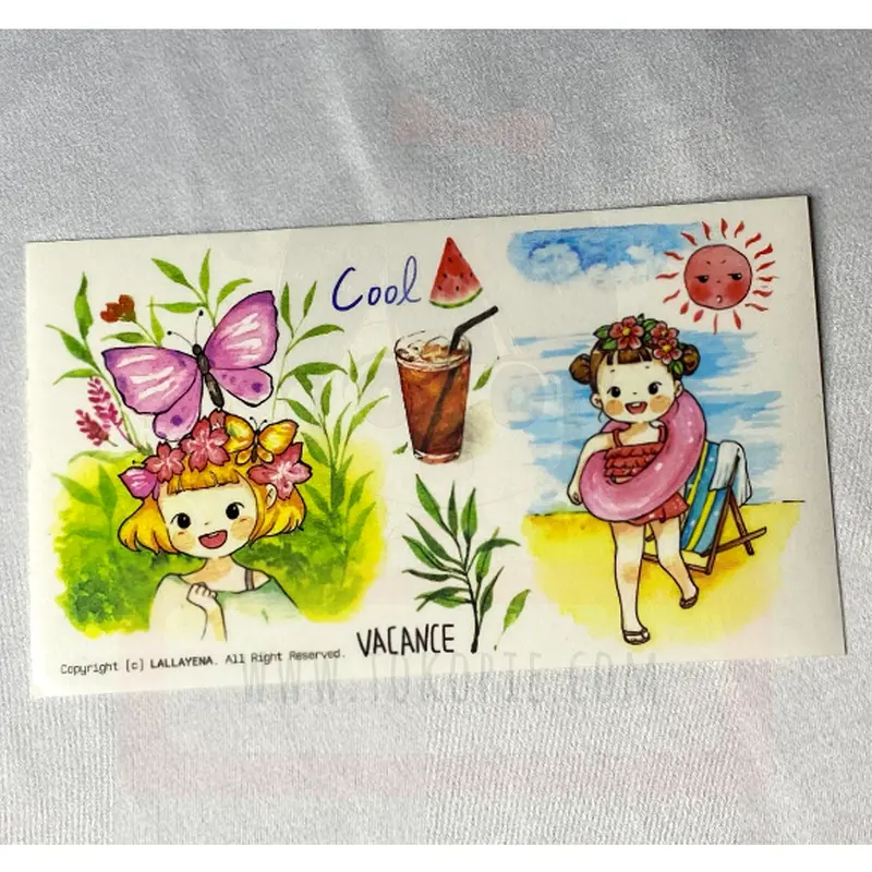 Lallayena Decoration Sticker - Cool