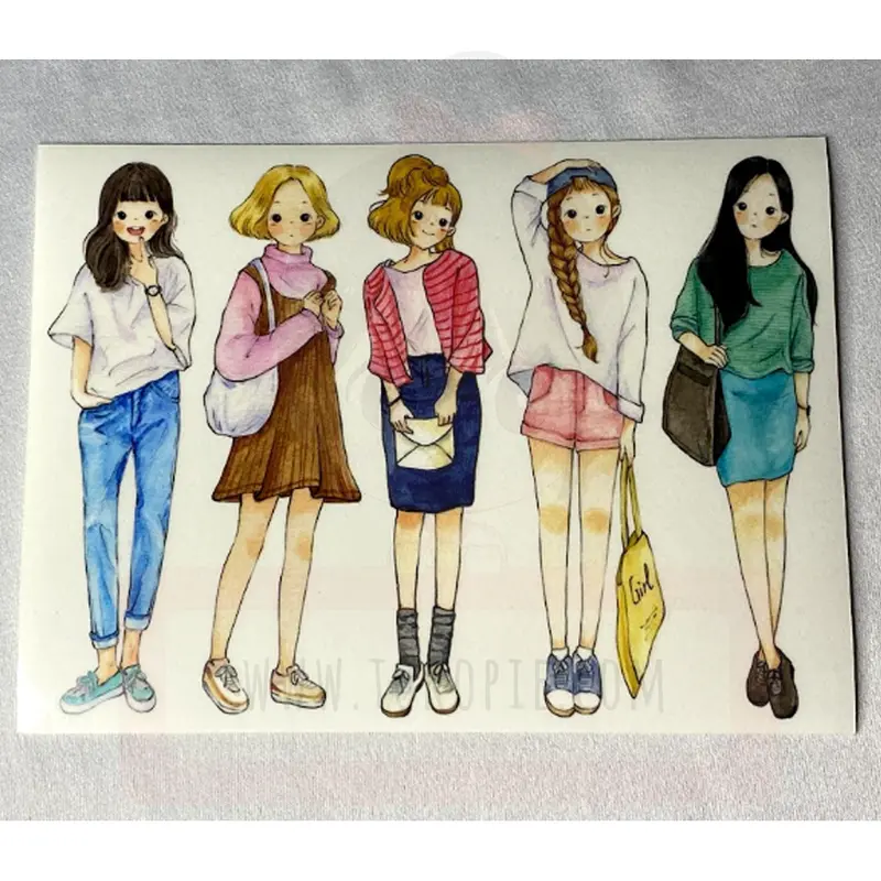 Lallayena Decoration Sticker - Fashion