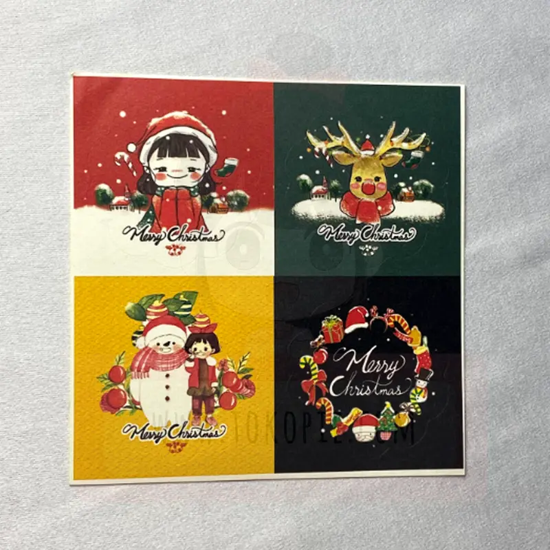 Lallayena Decoration Sticker - Merry Christmas