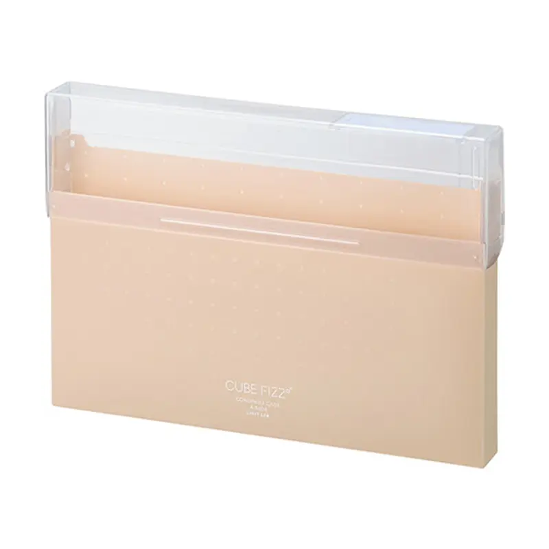 LIHIT LAB. CUBE FIZZ Congress Case File Case A4 Beige