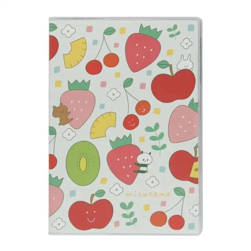 Mark's Mizutama B6 Monthly Notebook Fruits