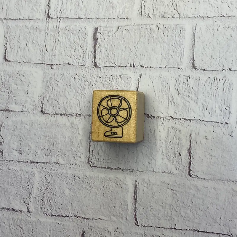 Micia Rubber Stamp - Table Fan