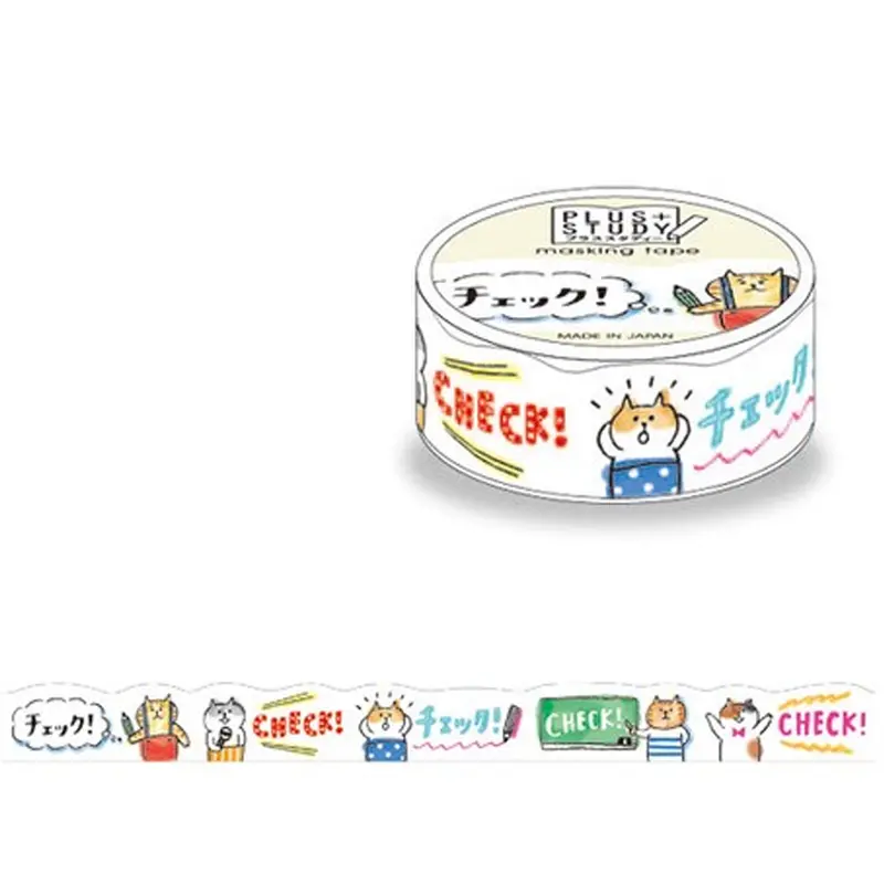 Mind Wave Masking Tape - Gorogoro Nyansuke Plus  Study Check