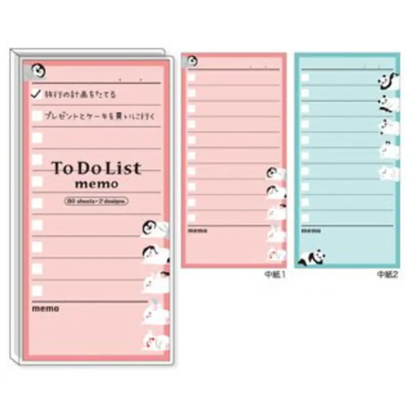 Mind Wave To Do List Memo Kiguru Me Penguin