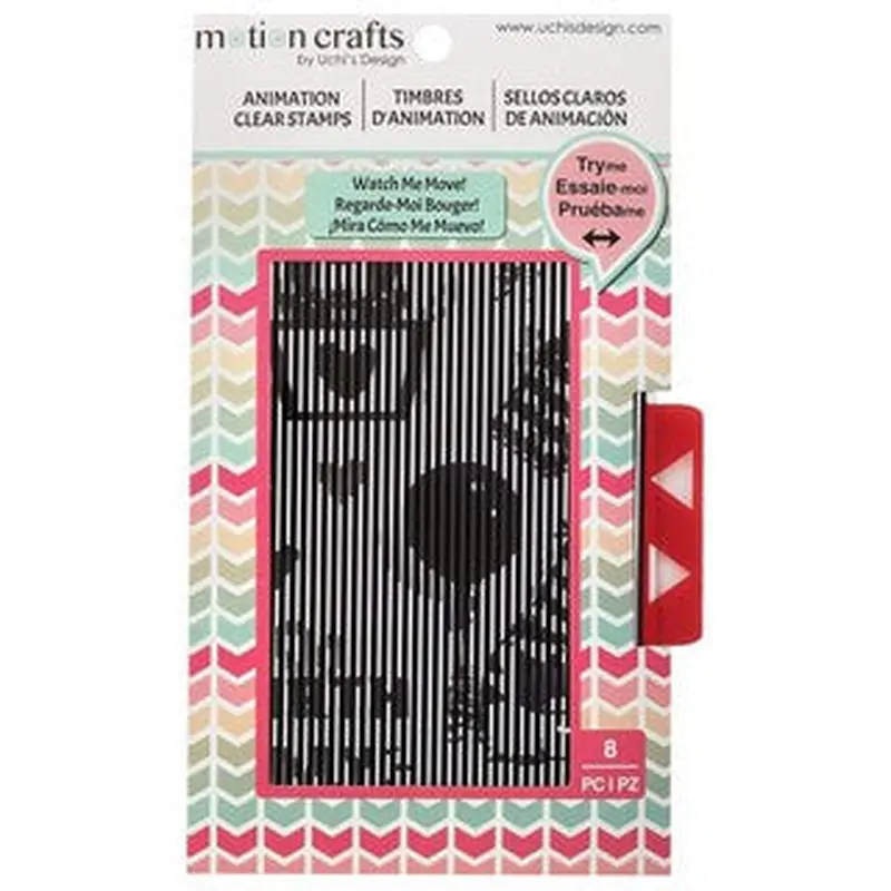 Motion Crafts Animation Clear StampHappy Birthday