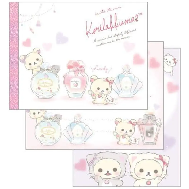 San-X Rilakkuma Cross Memo Korilakkuma In The MirrorA