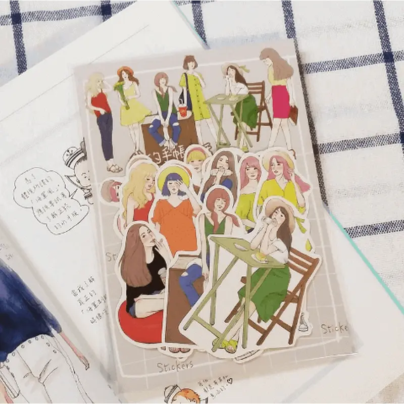 Starlululu My Handbook Life Girl Sticker Set
