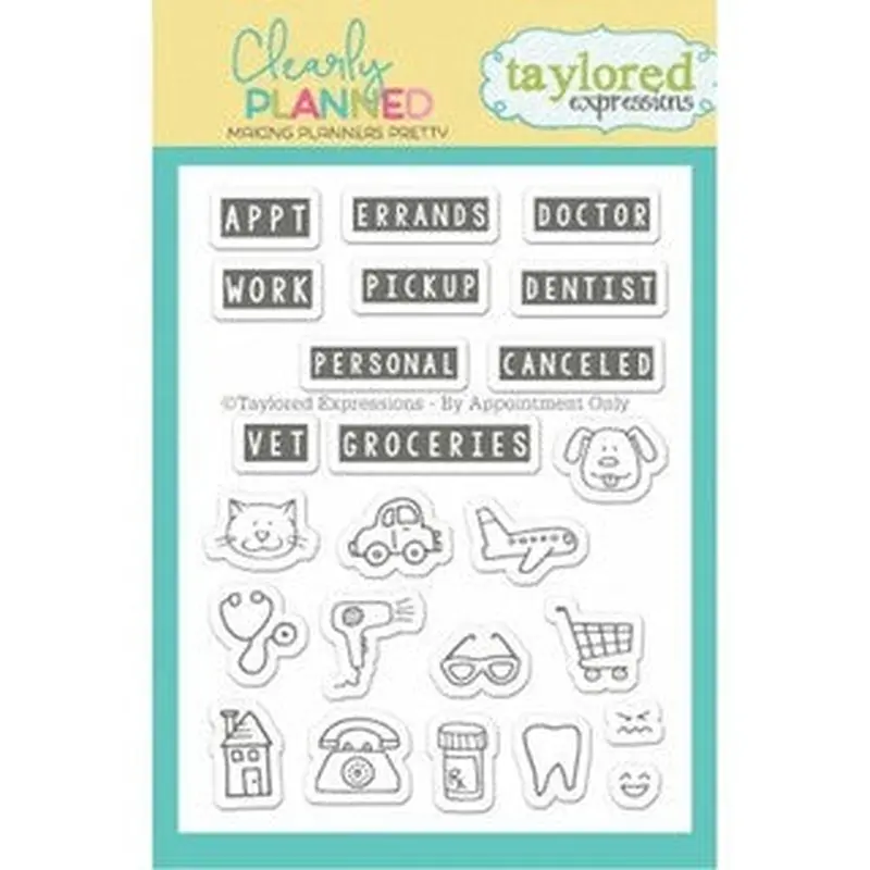Taylored Expressions Clear StampBy Appointment