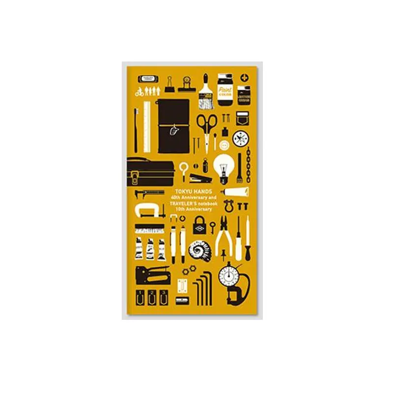 Traveler's Notebook Tokyu Hands Limited Edition Refill Regular - Yellow