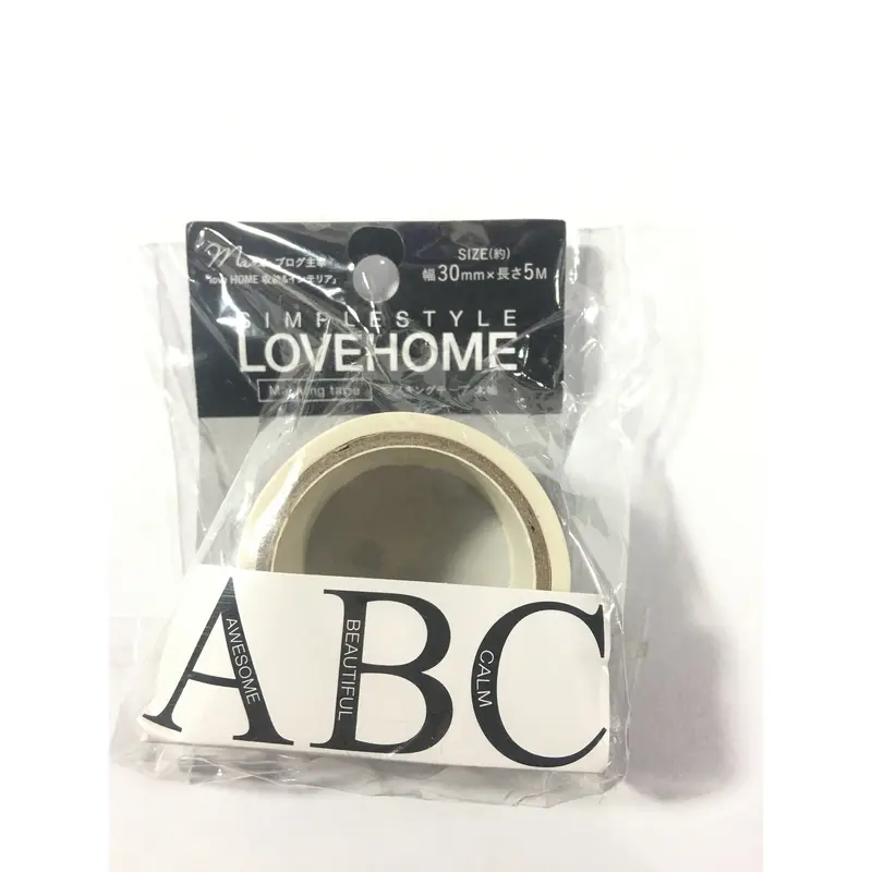 Washi Tape - (ABC) Awesome Beautiful Calm